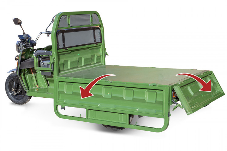 Грузовой электрический трицикл Rutrike Маяк 1500 в Тольятти