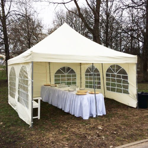 Шатер Пагода Giza Garden 5 х5 м белый в Тольятти