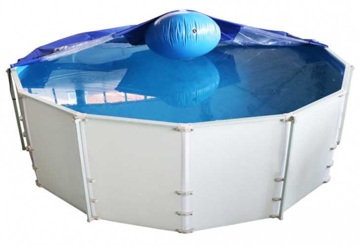 Тент для бассейна с надувной подушкой "Фиеста" в Тольятти