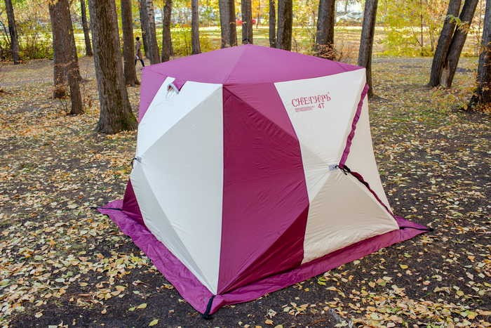 Зимняя палатка для рыбалки Куб Снегирь 4T в Тольятти