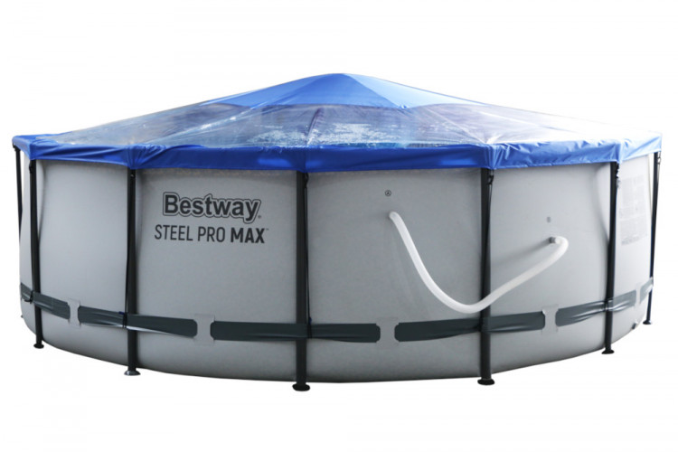 Тент для бассейна Intex/Bestway с надувной подушкой "Фиеста" в Тольятти