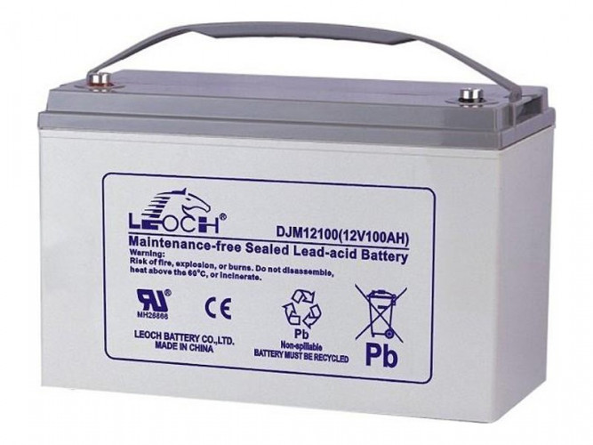 Аккумулятор Leoch DJM12100 (12 В, 100 Ач) в Тольятти