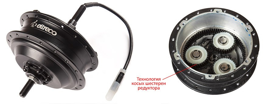 Мотор-колесо Eltreco 48V 500W LCD 27,5" АКБ  48V 10А/ч в Тольятти