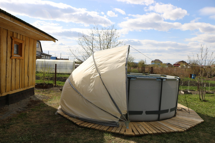 Купол-тент для бассейнов "Фиеста" КОМБИ в Тольятти