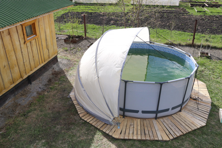 Купол-тент для бассейнов "Фиеста" КОМБИ в Тольятти