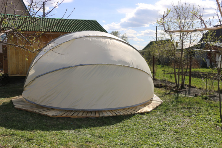 Купол-тент для бассейнов "Фиеста" КОМБИ в Тольятти