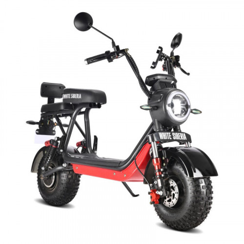 Электроскутер WHITE SIBERIA MINI R 2.0 1200W в Тольятти