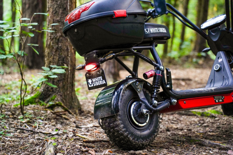 Электроскутер WHITE SIBERIA MINI R 2.0 1200W в Тольятти