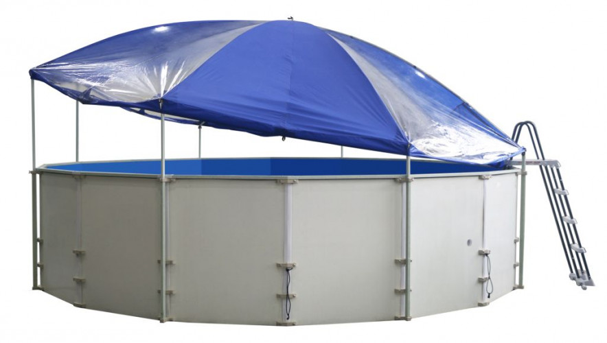 Подъемный тент-навес для бассейна "Фиеста" в Тольятти