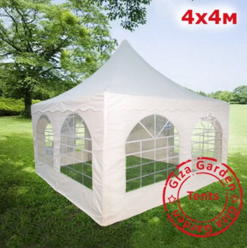 Шатер Пагода Giza Garden 4 х 4 м белый в Тольятти