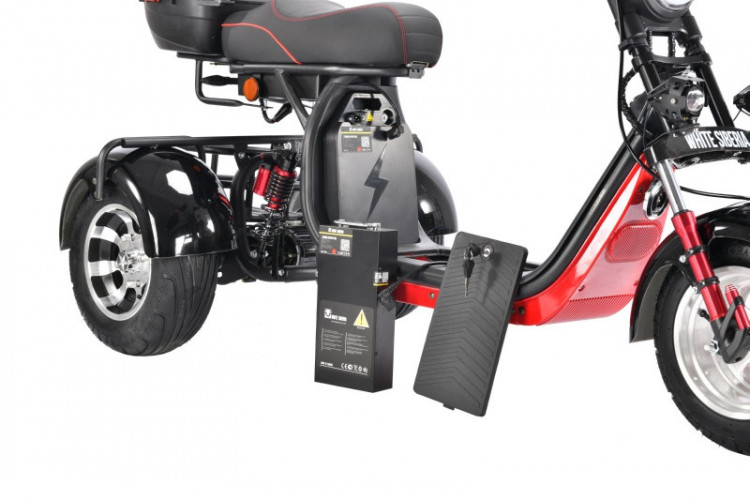 Электроскутер White Siberia PRO TRIKE 3000W в Тольятти