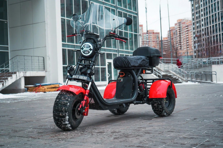 Электроскутер White Siberia PRO TRIKE 3000W в Тольятти
