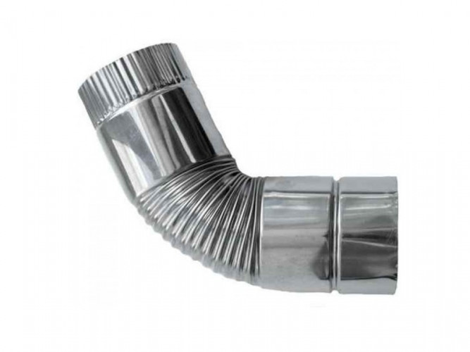 Сегмент трубы угол 45° d-80 мм.(нерж.)Инвент в Тольятти