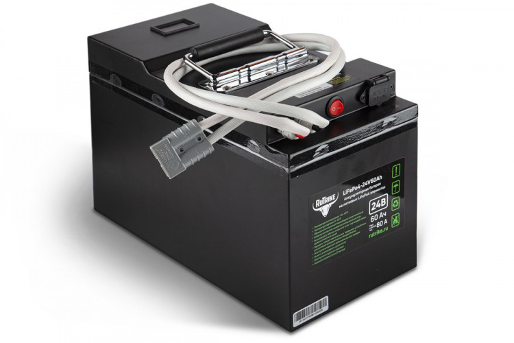 Тяговый железо-фосфатный аккумулятор RuTrike LiFePO4 60V48Ah (60А) в Тольятти