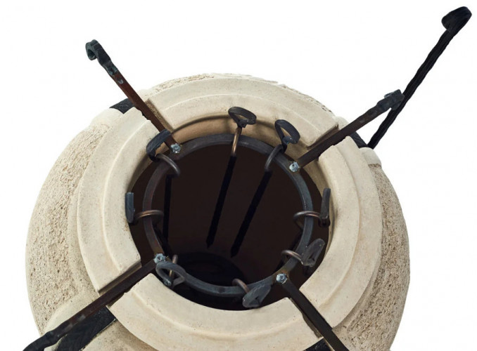 Тандыр Сармат Есаул с термометром в Тольятти