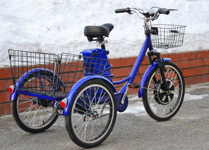 Электровелосипед Eltreco GM Porter 3х колесный в Тольятти