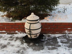 Тележка для тандыра (усиленная) Амфора Тележка для тандыра (усиленная) Амфора