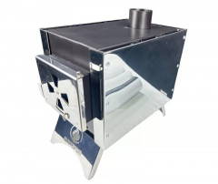 Печь дровяная Сибирка малая из нержавейки