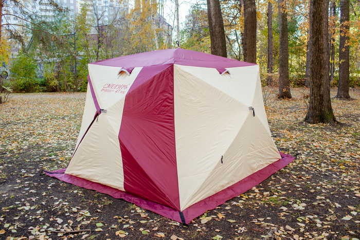 Зимняя палатка для рыбалки Куб Снегирь 4T Long в Тольятти