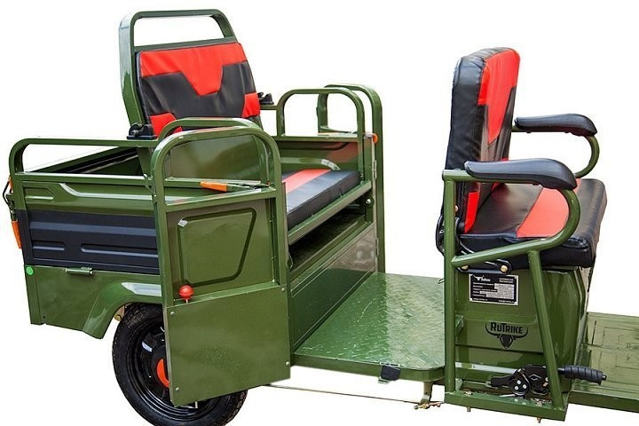 Грузовой электрический трицикл RuTrike Вояж П Трансформер в Тольятти