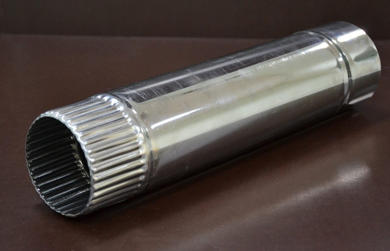 Сегмент трубы дымохода 90 мм. в Тольятти