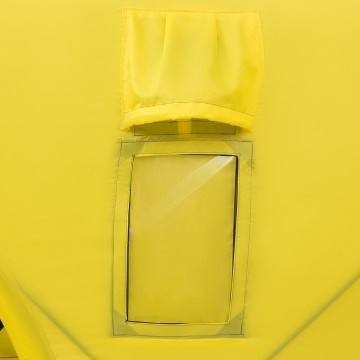 Палатка для рыбалки Helios Куб 1,8х1,8 желтый/серый в Тольятти