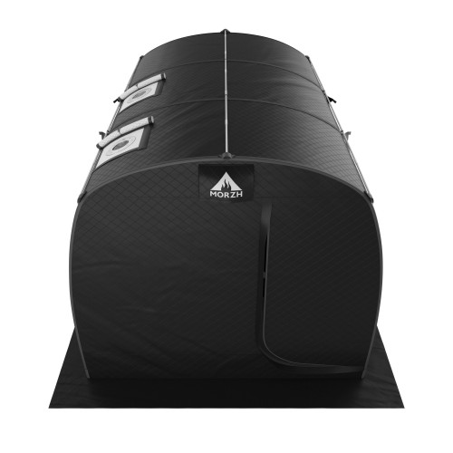 Мобильная баня-палатка МОРЖ Max (Черный) в Тольятти