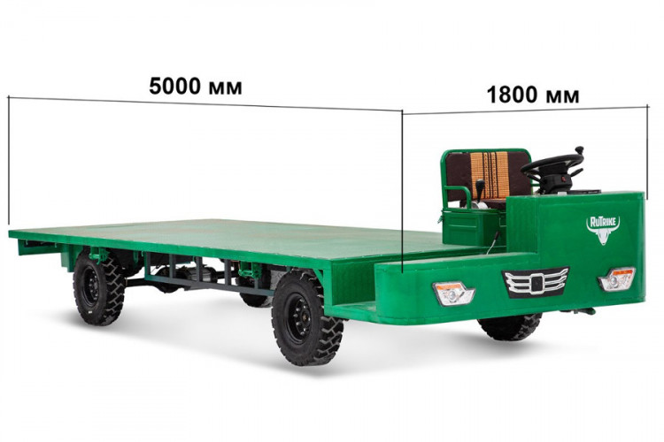 Грузовая электрическая тележка Rutrike БАЗА в Тольятти