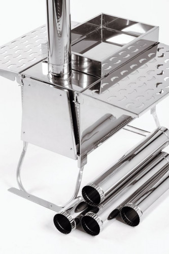 Печь-камин Инвент ПРО Большая в Тольятти