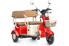 Пассажирский электротрицикл Rutrike Gelbert Atlas Пассажирский электротрицикл Rutrike Gelbert Atlas