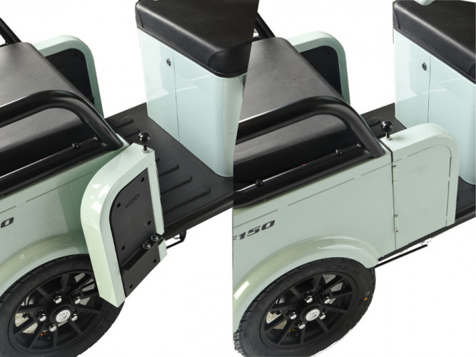 Пассажирский электротрицикл Wanshida LC-F150 в Тольятти