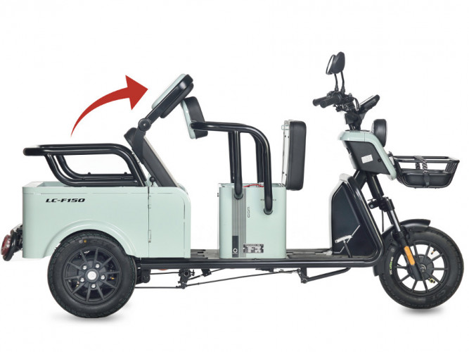 Пассажирский электротрицикл Wanshida LC-F150 в Тольятти