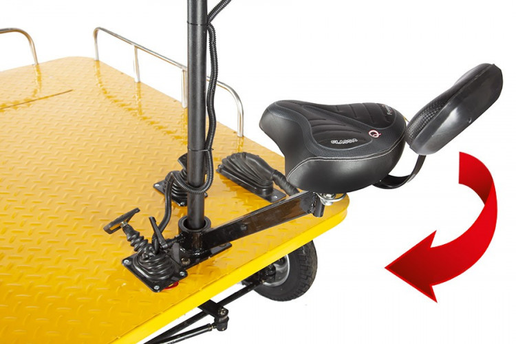 Грузовая электрическая тележка RuTrike СКЛАД 1500 NEW в Тольятти