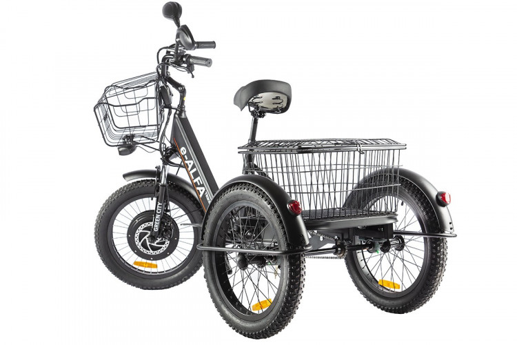 Электрофэтбайк Eltreco Green City e-ALFA Trike в Тольятти