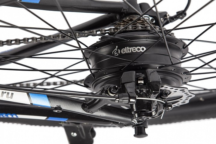 Мотор-колесо Eltreco 48V 1000W LCD 26" АКБ 48V 10А/ч в Тольятти