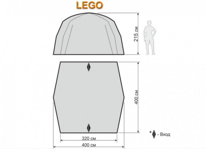 Шатер-тент World of Maverick LEGO в Тольятти