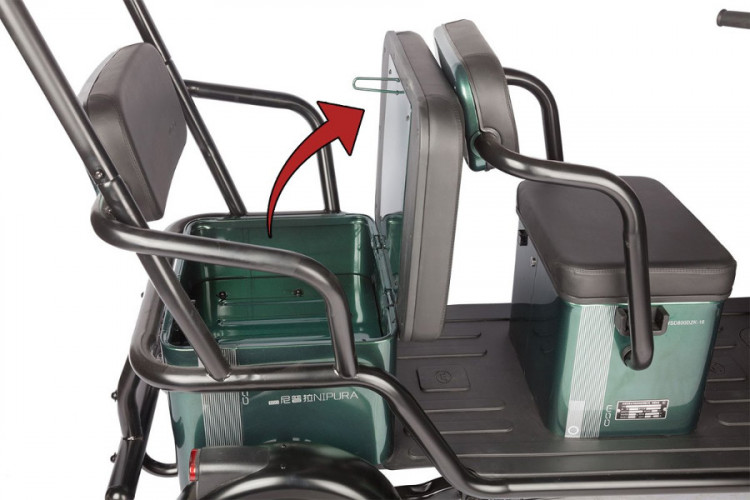 Пассажирский электротрицикл Wanshida NIPLA 500 в Тольятти