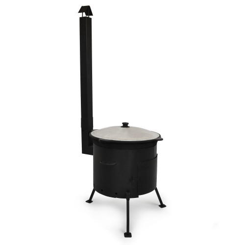 Печь с трубой под казан 12 литров, 360 мм в Тольятти