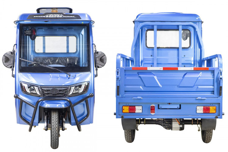 Электротрицикл Rutrike КАРГО Кабина обогрев 1500 грузовой в Тольятти