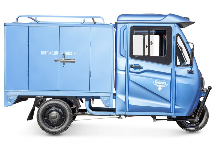 Электротрицикл Rutrike КАРГО Кабина Дуал обогрев 1500 фургон в Тольятти