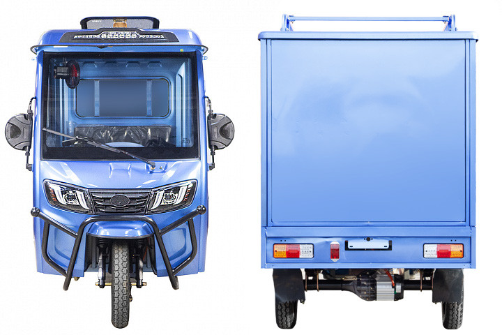 Электротрицикл Rutrike КАРГО Кабина Дуал обогрев 1500 фургон в Тольятти