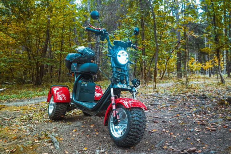 Электроскутер White Siberia IKRA 5000W в Тольятти