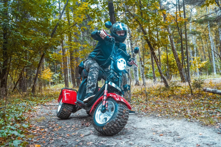 Электроскутер White Siberia IKRA 5000W в Тольятти