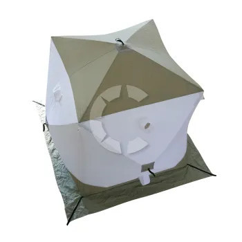 Палатка зимняя куб СЛЕДОПЫТ Premium 1.8x1.8 в Тольятти