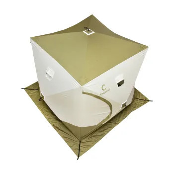 Палатка зимняя куб СЛЕДОПЫТ Premium 2.1x2.1 в Тольятти