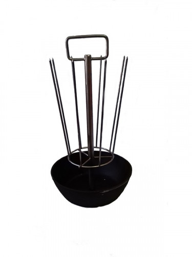 Тритон D21 с чугунной сковородой в Тольятти