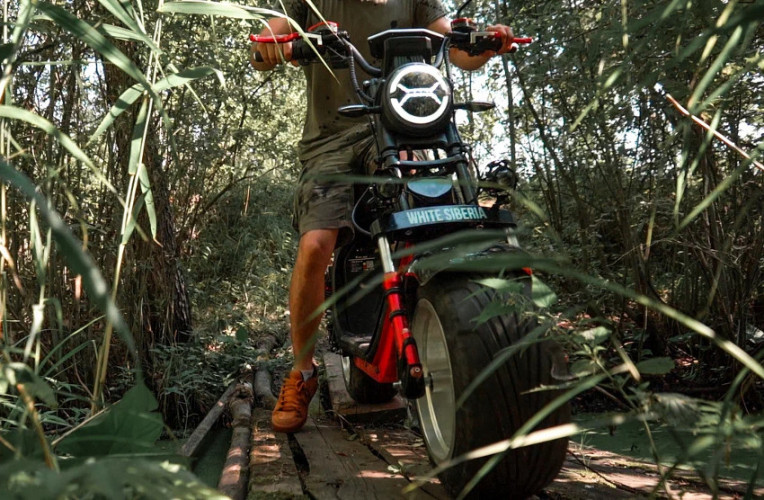 Электроскутер White Siberia PRO MAX 3950W в Тольятти