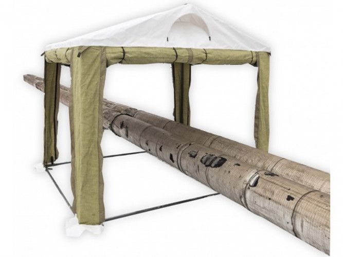 Палатка сварщика 2,0 X 2,0 ПВХ/брезент в Тольятти