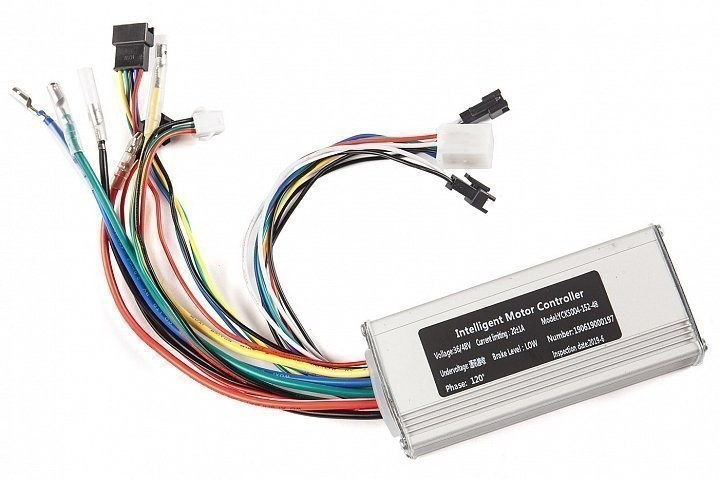 Мотор-колесо Eltreco 48V 350W LCD 26" передний АКБ HL 48V 10А/ч в Тольятти