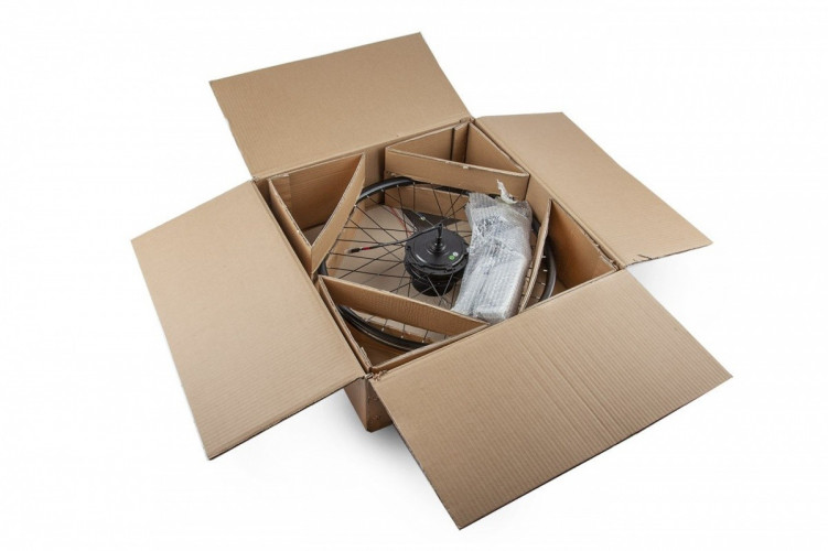 Мотор-колесо Eltreco 48V 350W LCD 26" передний АКБ HL 48V 10А/ч в Тольятти